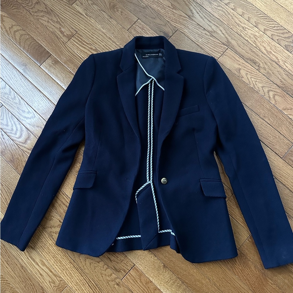 Zara Navy Blazer